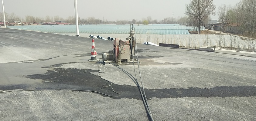 澄江道路回填土下沉注浆